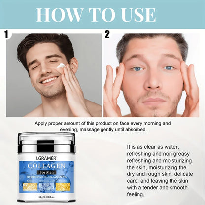 Anti-wrinkle Cream For Men Remove Face &amp; Neck Wrinkles Firming Moisturizing Skin Retinol Face Cream Anti-aging Facial Treatment