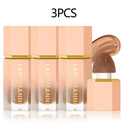 Three Color Liquid Contour Liquid Cosmetic Concealer to Enhance the Three-Dimensional Sense of Facial Contour and Keep Fit