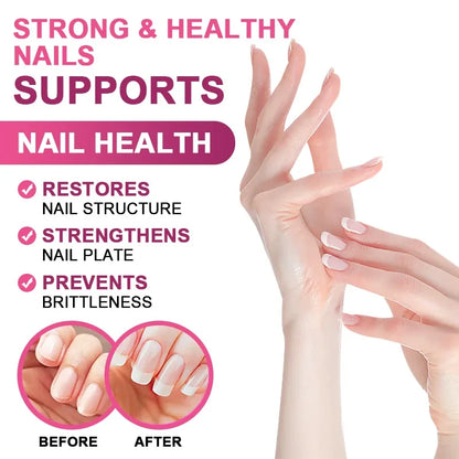 Powerful Hydrolyzed Collagen Capsules with Hyaluronic Acid Antioxidant Skin Hair Nails Health With Vitamins&amp;Minerals