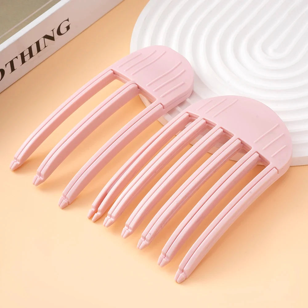 Fluffy Hairpin Curling Bangs Clips Hair Roots Volumizing Hair Clips Women Curling Fixed Shape Clips Fashion Volume Hair Roller