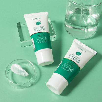LAIKOU Centella Soothing Facial Cleanser Amino Acid BlackHead Remove Oil-Control Moisturizing Soften Face Skin Care Products