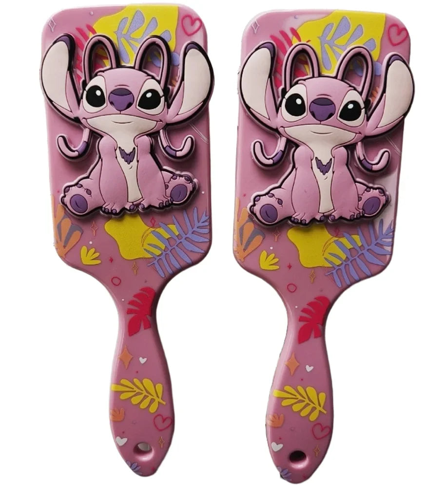 Lilo &amp; Stitch Comb Disney Cartoon Series Anime Cute Stitch Peripheral Air Cushion Massage Comb Children Girl Student Comb Gifts