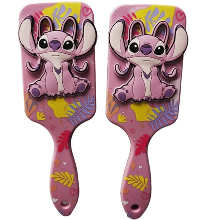 Lilo &amp; Stitch Comb Disney Cartoon Series Anime Cute Stitch Peripheral Air Cushion Massage Comb Children Girl Student Comb Gifts