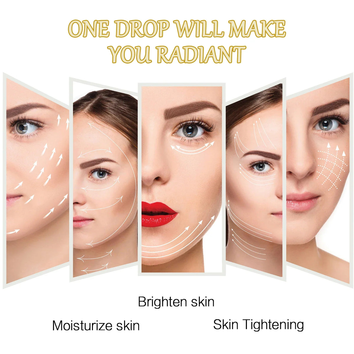 1/2/3pcs Bee Venom Facial Serum Face Essence Wrinkle Reduction Skin Tightening Natural Collagen Booster Hyaluronic Acid  Essence