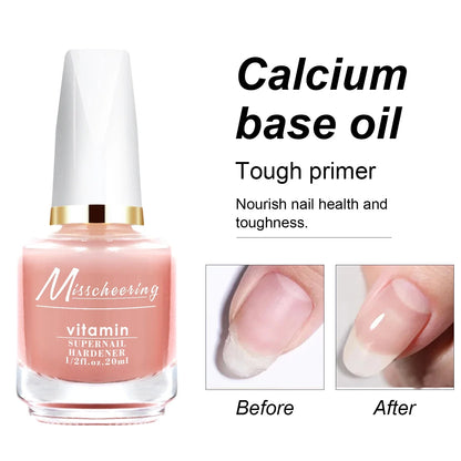 20ml Strong Nail Strengthener Calcium Protein Formula Strong Nails Hardener Protect Soft Thin Nails High Quality Repair Suppli