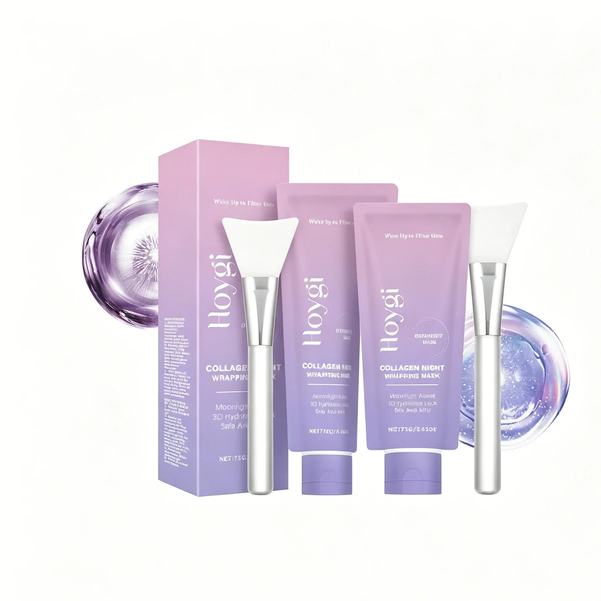Korean Skincare Collagen Peel Off Facial Mask,Instant Glow&amp;Glass Skin,Pore Cleansing&amp;Firming,Smooth Fine Lines&amp;Removes Impuritie