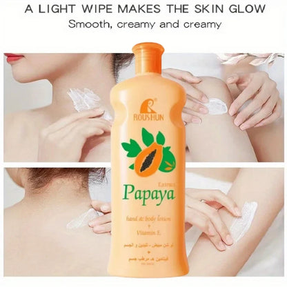 Papaya Body Lotionbody lotionMoisturizing Body Lotion Four Seasons Skin Rejuvenation Hydrating Lotion Nourishing