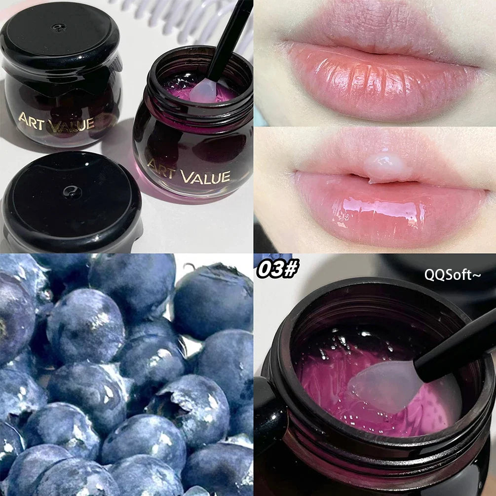 Lip Care Mask Sleeping Day And Night Moisturizing Fade Lip Lines Nourishing Lip Balm Hydrating Repair Anti-Chapped Lips Cosmetic