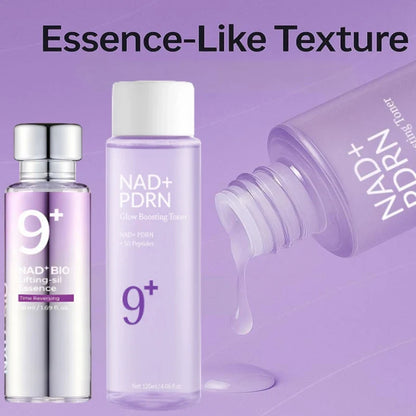 NAD+ BIO Lifting-sil Firming Serum,Peptides Glowing Boosting Toner,Korean Dull Skin Care,Fade Fine Lines Elasticity Essence