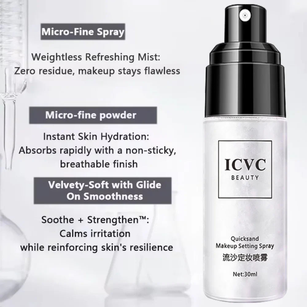 30ml Makeup Fixer Spray Waterproof Sweatproof Long Lasting Oil Control Hydrating Makeup Fixing Setting Spray Cosmetics New