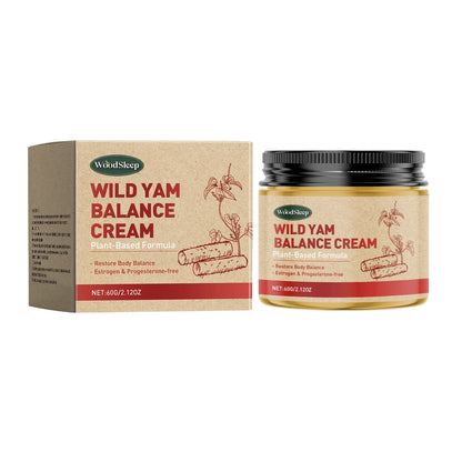 Wild Yam Cream Progesteron Hormone Regulation Balancing Tightening Smoothing Moisturizing Wrinkles Removing Women&