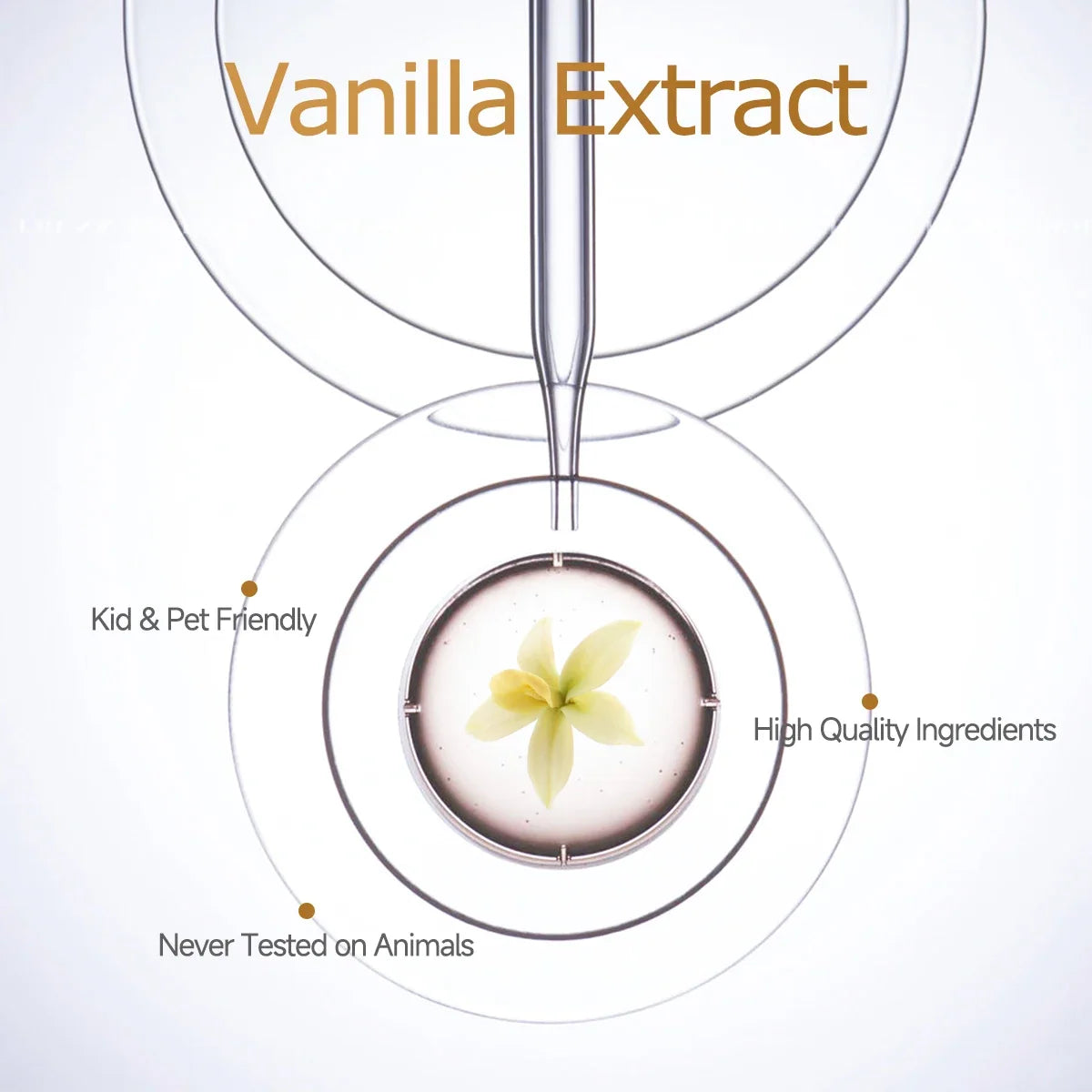 Vanilla Plant Extract Aromatherapy Essential Oil Face Body Diffuser Humidifier Massage, Shower, Manicure, Hair Care
