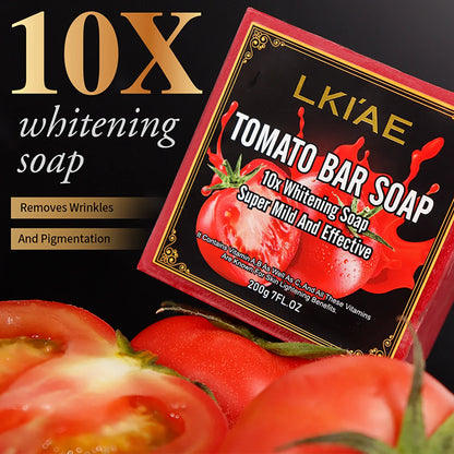 LKIAE Whitening Reduce Dark Spots &amp; Hyperpigmentation Facial Brightening Vitamin C Bar Soap For The Skin Care