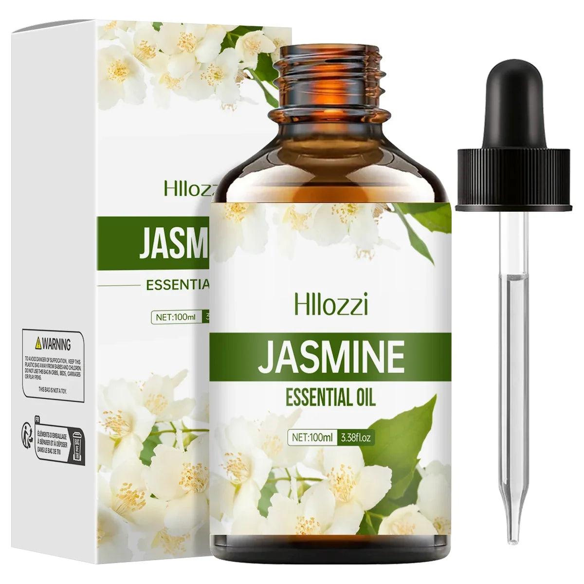 Jasmine essential oil facial skin care oil moisturizing body care massage oil aromatherapy essential oil lasting fragrance
