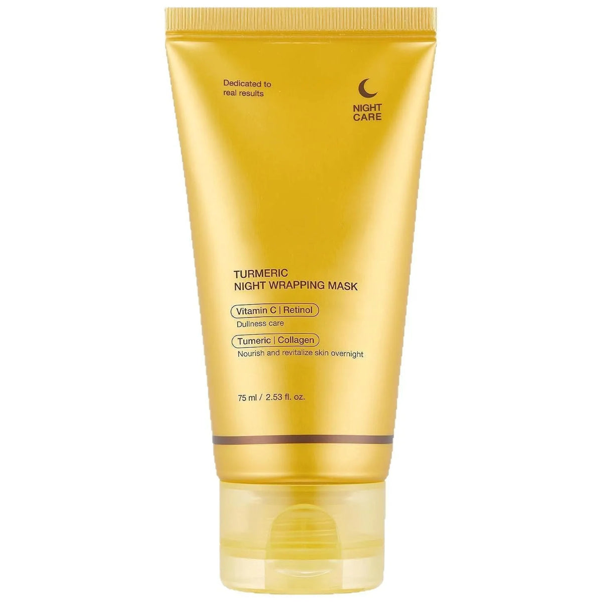 Collagen Night Peel Off Mask Moisturizing Hydrating Night Mask Brighten &amp; Even Skin Tone Balance Oil &amp; Water Tender Skin 75ml