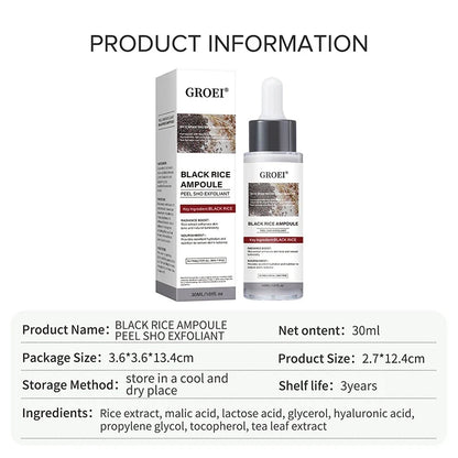 Peel Shot Ampule Set Rice Toner Moisturizing Facial Essence Glowing Skin Water-oil Balancing Essence Revitalizing Skin Dullness