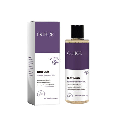 Feminine Wash Gel PH Balanced Long Lasting Moisturizing for Private Part Refreshing Cleansing Prevent Dryness Woman Healthy Care