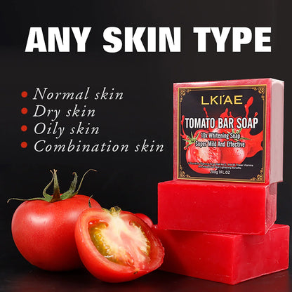 LKIAE Whitening Reduce Dark Spots &amp; Hyperpigmentation Facial Brightening Vitamin C Bar Soap For The Skin Care