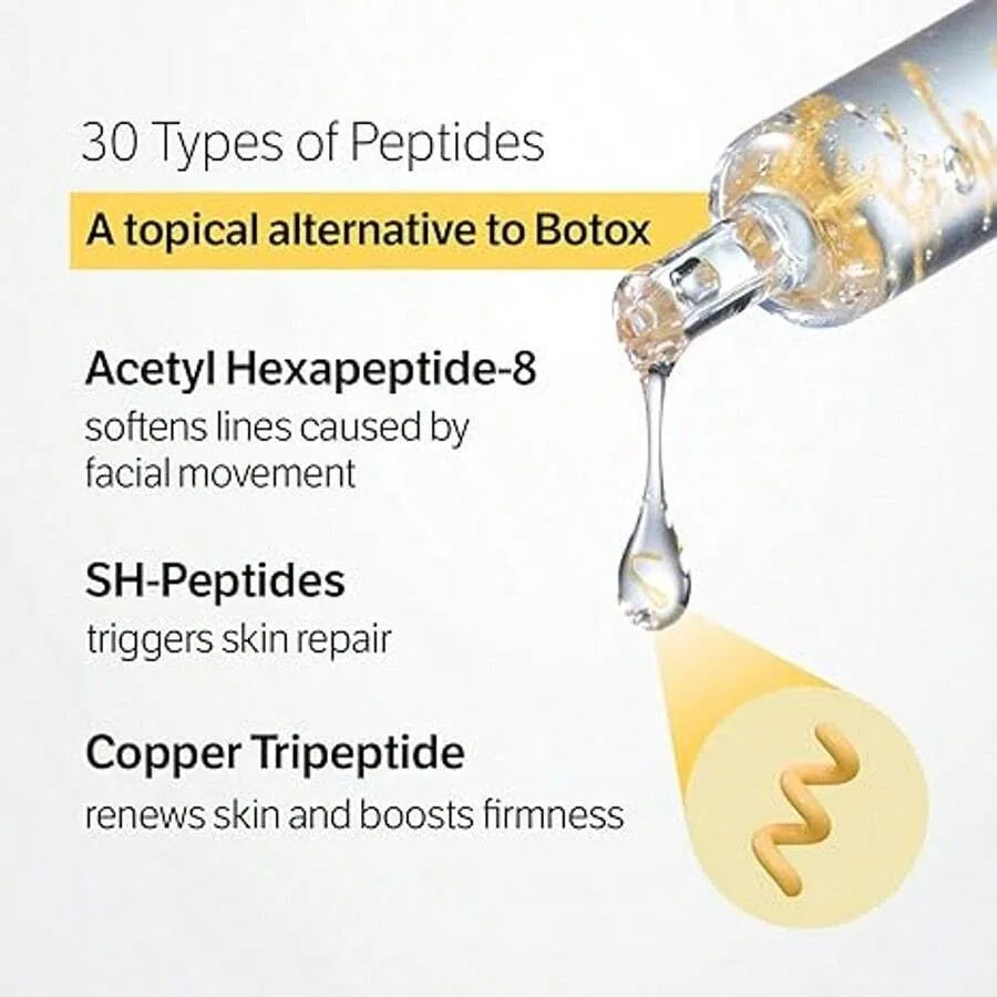 Silk Peptide Intensive Lifting Ampoule |Anti-Aging Serum For Face With Collagen &amp; 30 Peptide Complex  Skin Tightening &amp; Firming