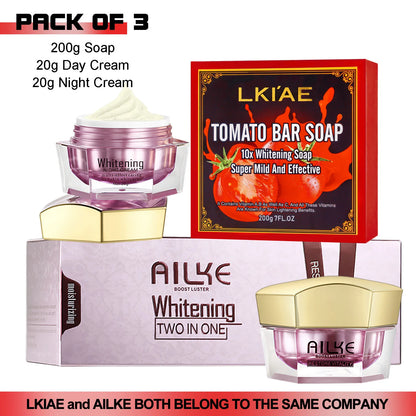 LKIAE Whitening Reduce Dark Spots &amp; Hyperpigmentation Facial Brightening Vitamin C Bar Soap For The Skin Care