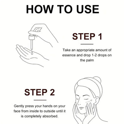 Vitamin C Facial Essence Hyaluronic Acid Dark Skin Brighten Serum Fade Fine Lines Moisturizing Repair Dull Serum Face Skin Care