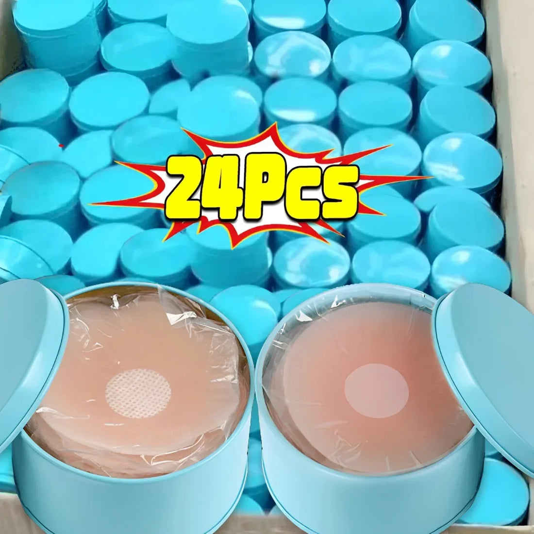 2-24PCS Invisible Self Adhesive Chest Paste Reusable Sticker Breast Petal Strapless Lift Up Bra Pad Silicone Petal Nipple Cover
