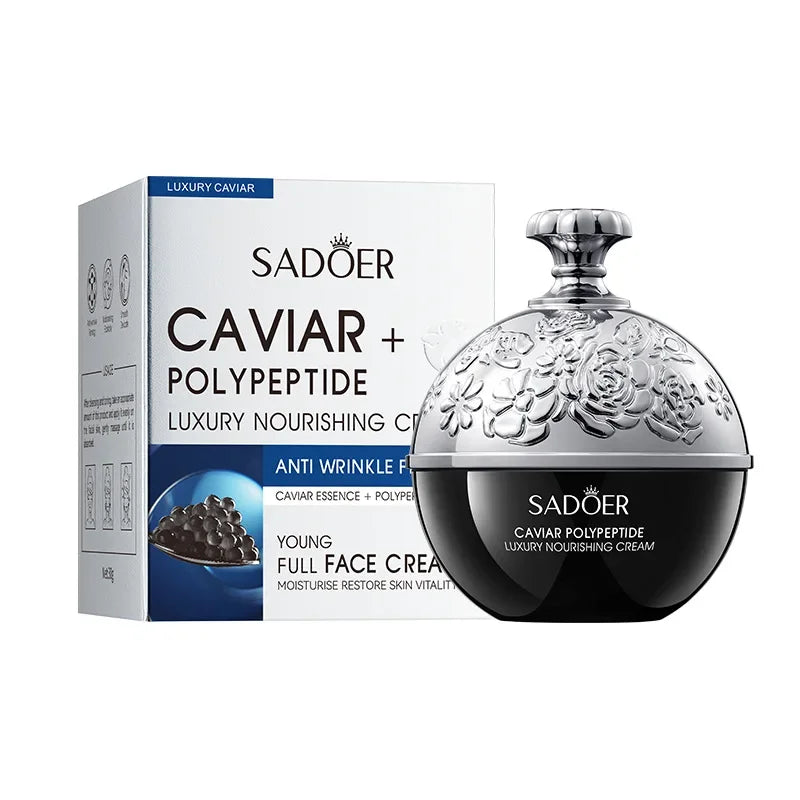 Face Cream Collagen Pearl Firming Lift Fade Fine Lines Caviar Moisturizing Smooth Brighten Korean Skin Care Product