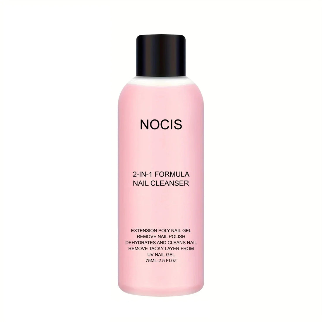 2in 1 Gel Cleanser for Nails &amp; Polish Remover, Professional Slip Solution for Poly Gel Nails for &amp; LED Gel, Anti-Stick Formula,