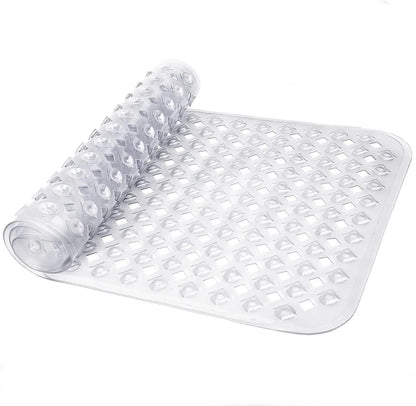1pc Cartoon Extra Long Bathtub Mat 40x100cm Non Slip Bath Mat for Bathroom Tubs Shower Mats with Suction Cups &amp; Drain Holes