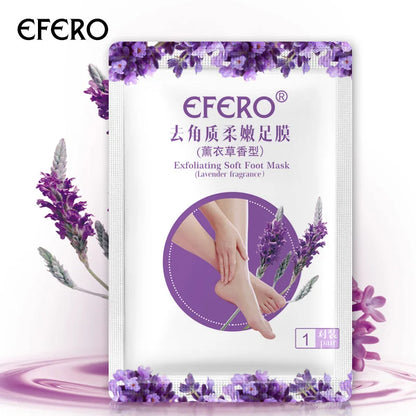 Exfoliating Foot Mask Foot SPA Pedicure Socks Removing Dead Skin Whitening Heels Feet Peeling Anti Cracked Foot Skin Care
