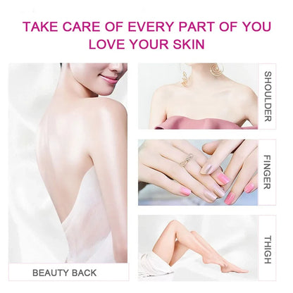 Body Whitening Cream Intimate Areas Underarm Knee Buttocks Private Bleach Remove Melanin Waterproof Brighten Nourish Cream