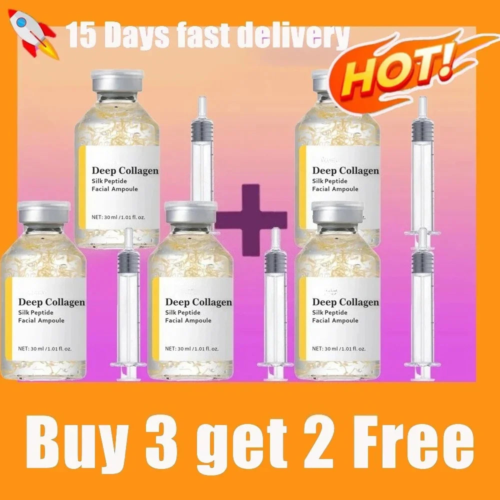 Silk Peptide Intensive Lifting Ampoule |Anti-Aging Serum For Face With Collagen &amp; 30 Peptide Complex  Skin Tightening &amp; Firming