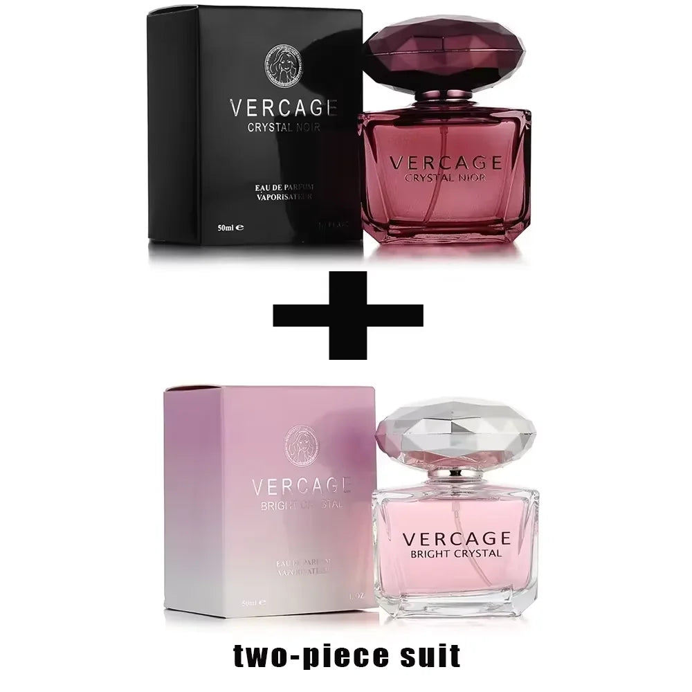 Osmanthus, Peony, and Pomegranate Fragrance Perfume for Women - Crystal Diamond Series, Light and Elegant Scent parfum