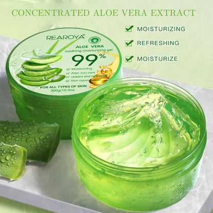 Products Face Moisturizing Aloe Vera Gel Cream Acne Treatment Face Cream Sun After Repair Sleeping Mask Face Care Skin Care Tool