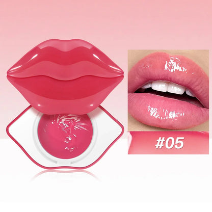 Korean Lip Sleeping Mask Overnight Hydration Repair Balm For Dry Chapped Lips Care Beauty Treatment Gel
