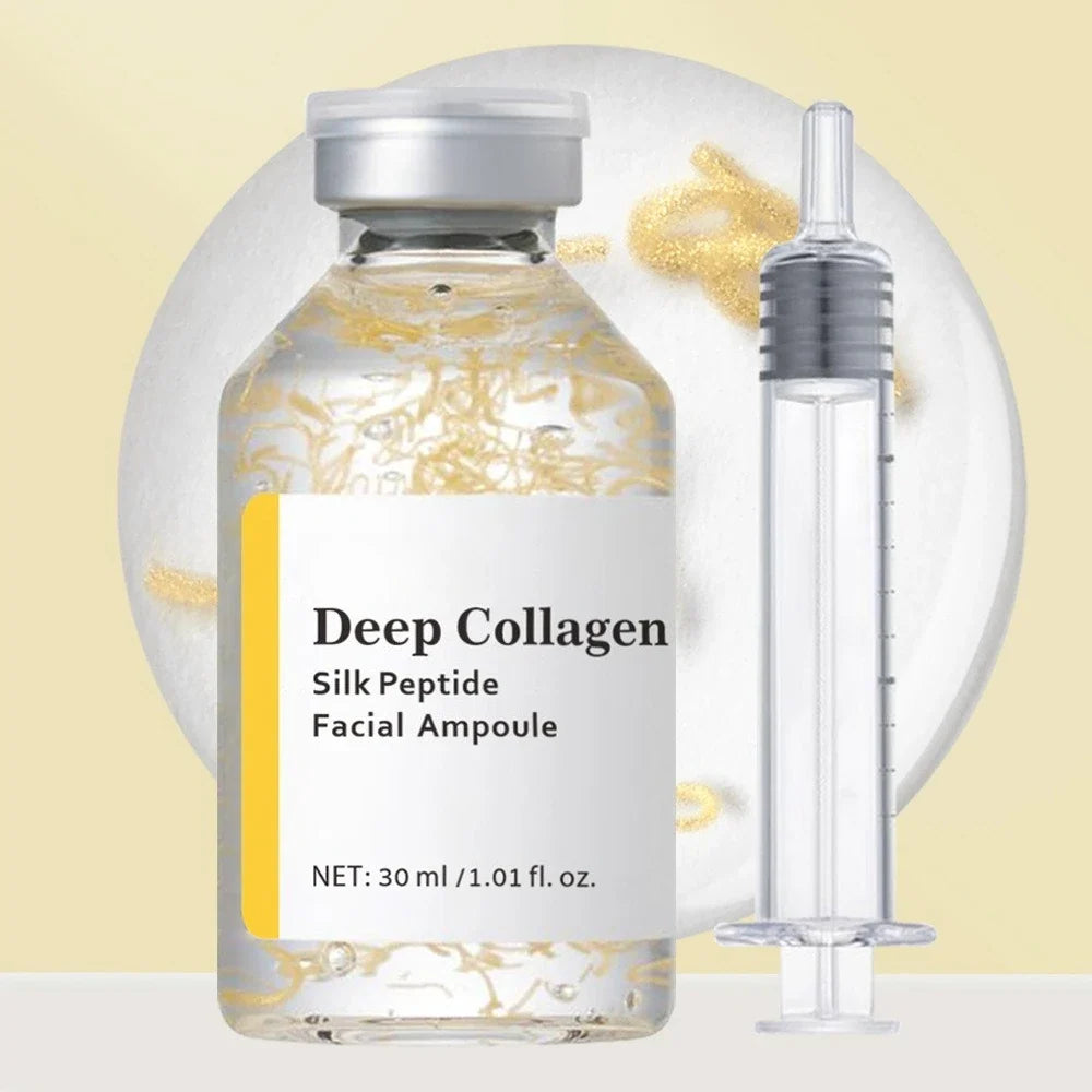 Silk Peptide Intensive Lifting Ampoule |Anti-Aging Serum For Face With Collagen &amp; 30 Peptide Complex  Skin Tightening &amp; Firming