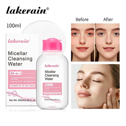 100ml Garnier Micellar Water Hydrating Facial Cleanser Deep Makeup Remover Cleaning Water Refresh Hydrate Cleansing Face Skin