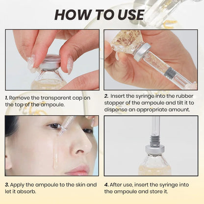 Silk Peptide Intensive Lifting Ampoule |Anti-Aging Serum For Face With Collagen &amp; 30 Peptide Complex  Skin Tightening &amp; Firming