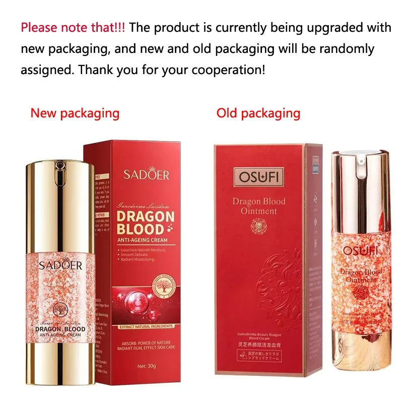 Moisturizing Face Cream Dragon Blood Face Cream Nourishing Skin Lightening Moisturizing Water Cream Skincare Blood-activating