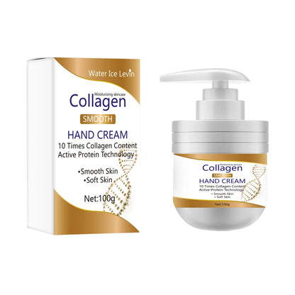 Collagen Hand and Foot Cream, Suitable for Hands and Feet, Skin Care, Hand and Foot Care, It Also Has a Moisturizing Hands and Feet, Cool in Summer