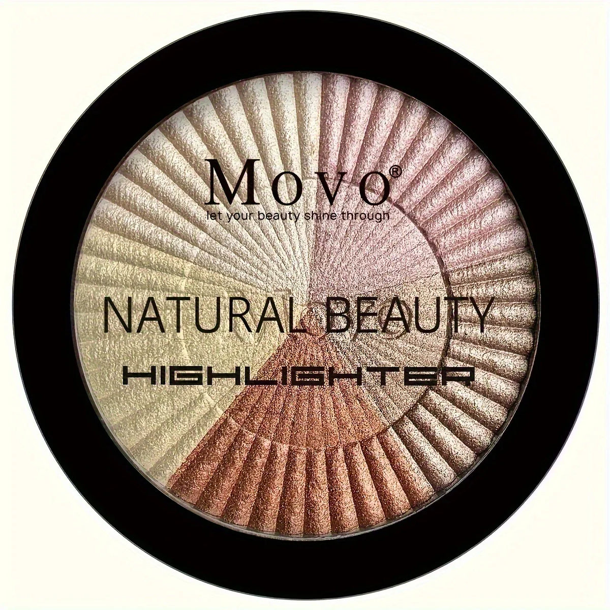 2pcs 5 Colors Highlighter Powder Palette With Pearly Shimmering, Shimmer Glitter Highlight Contouring Palette,