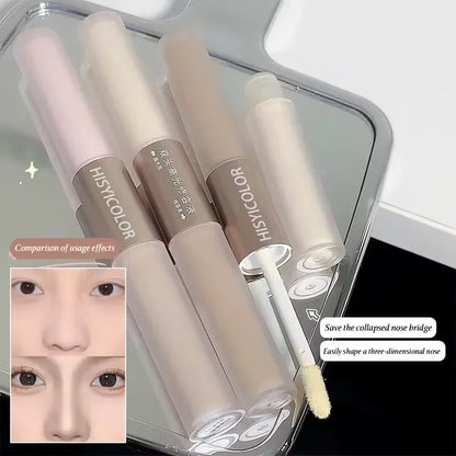 HISYI Dual-End Liquid Highlighter Pen, Skin Brightening &amp; Contouring Stick, Natural Contour, Long-Lasting, Waterproof
