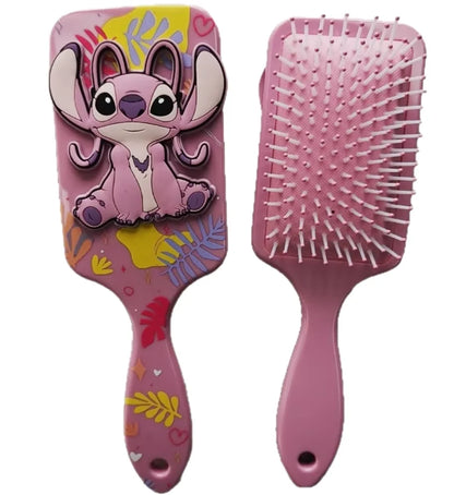 Lilo &amp; Stitch Comb Disney Cartoon Series Anime Cute Stitch Peripheral Air Cushion Massage Comb Children Girl Student Comb Gifts