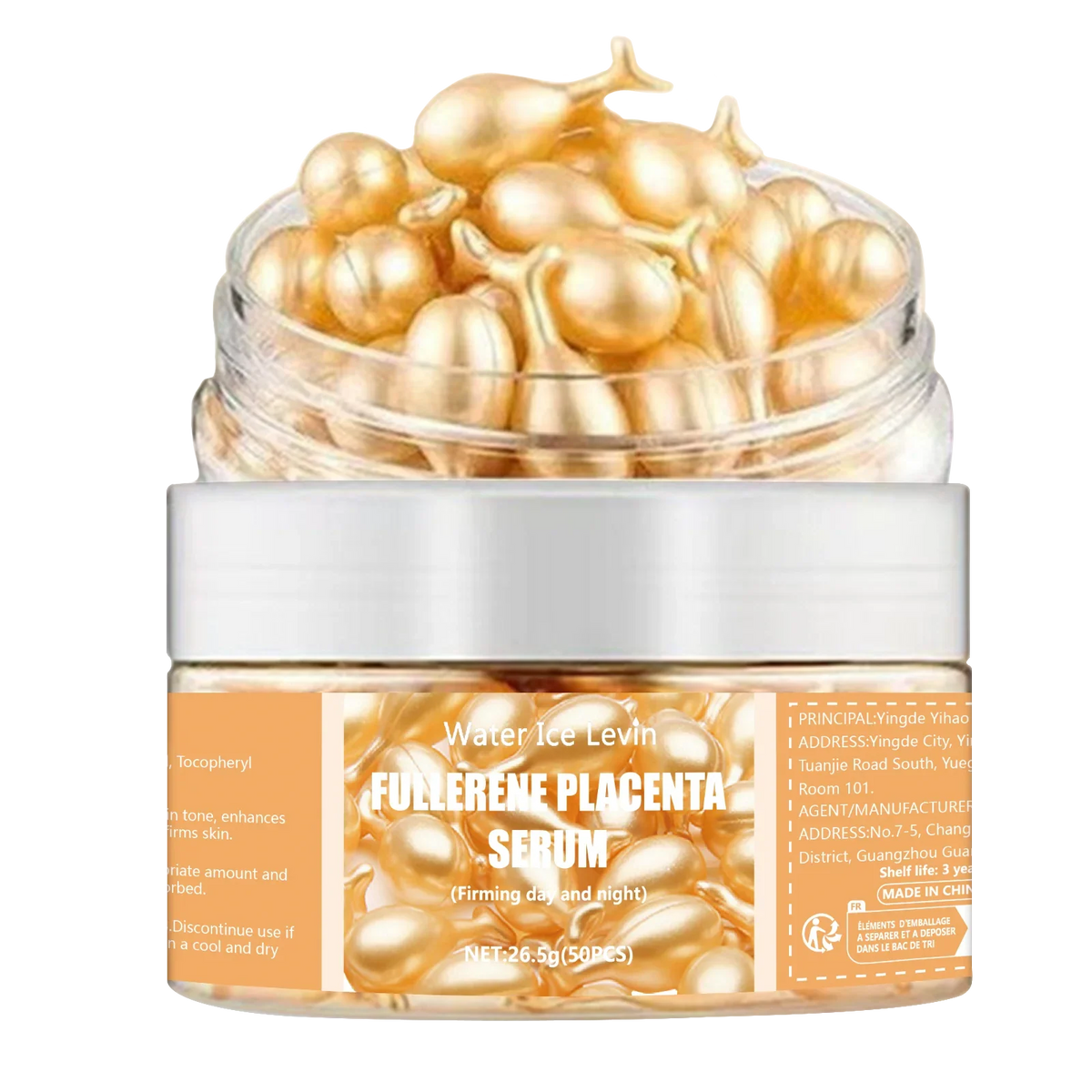 50Pcs Collagen Face Care Capsules Serum Spot Acne Wrinkle Remover Firming Whitening Hyaluronic Acid Essence Skin Care New style