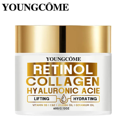 Retinol Face Cream Moisturizing Wrinkle Remover Collagen Hyaluronic Acid Creams Skin Care Cosmetic for Women&amp;Men