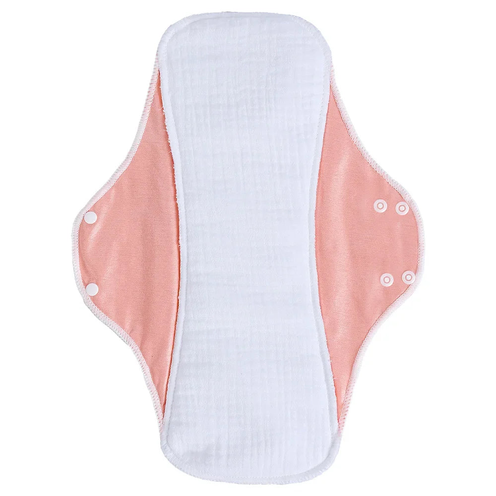 AIO Large Washable Graphene Incontinence Pads Cotton Panty Liner Heavy-flow Menstrual Pads Cloth Tampons Urinary Sanitary Pads