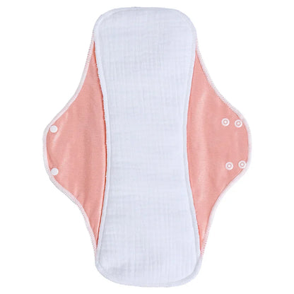AIO Large Washable Graphene Incontinence Pads Cotton Panty Liner Heavy-flow Menstrual Pads Cloth Tampons Urinary Sanitary Pads