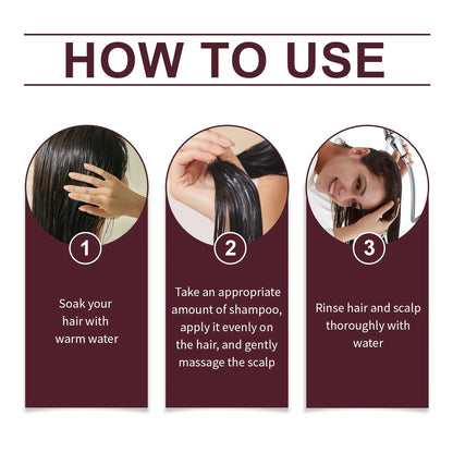 Batana Hair Shampoo Prevent Dryness Smoothing Reduce Spilt Ends Oil Control Nourishing Repair Cracked Hair Shampoo