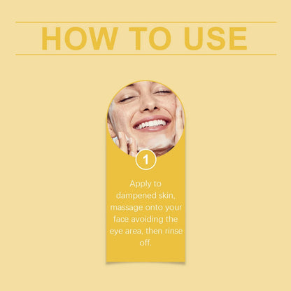 Honey Facial  Foaming Cleanser Gentle Oil Control Reduce Acne Blackhead Purify Pore Soothing Relieve Redness Hydrating Face Wash