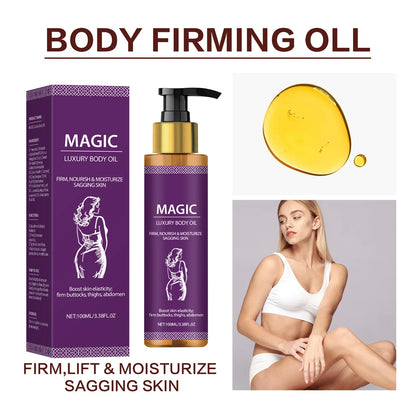 Tightening Body Oil Lightening Improve Dry Brightening  Nourishing Lifting Firming Smooth Anti Cellulite Skin Care Massage Care